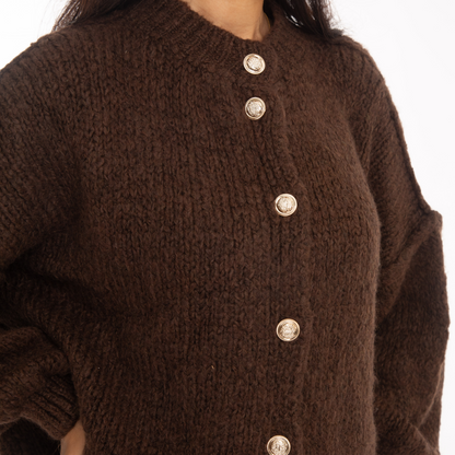 Oversized Cardigan Short