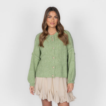 Oversized Cardigan Short