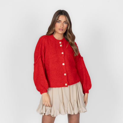 Oversized Cardigan Short
