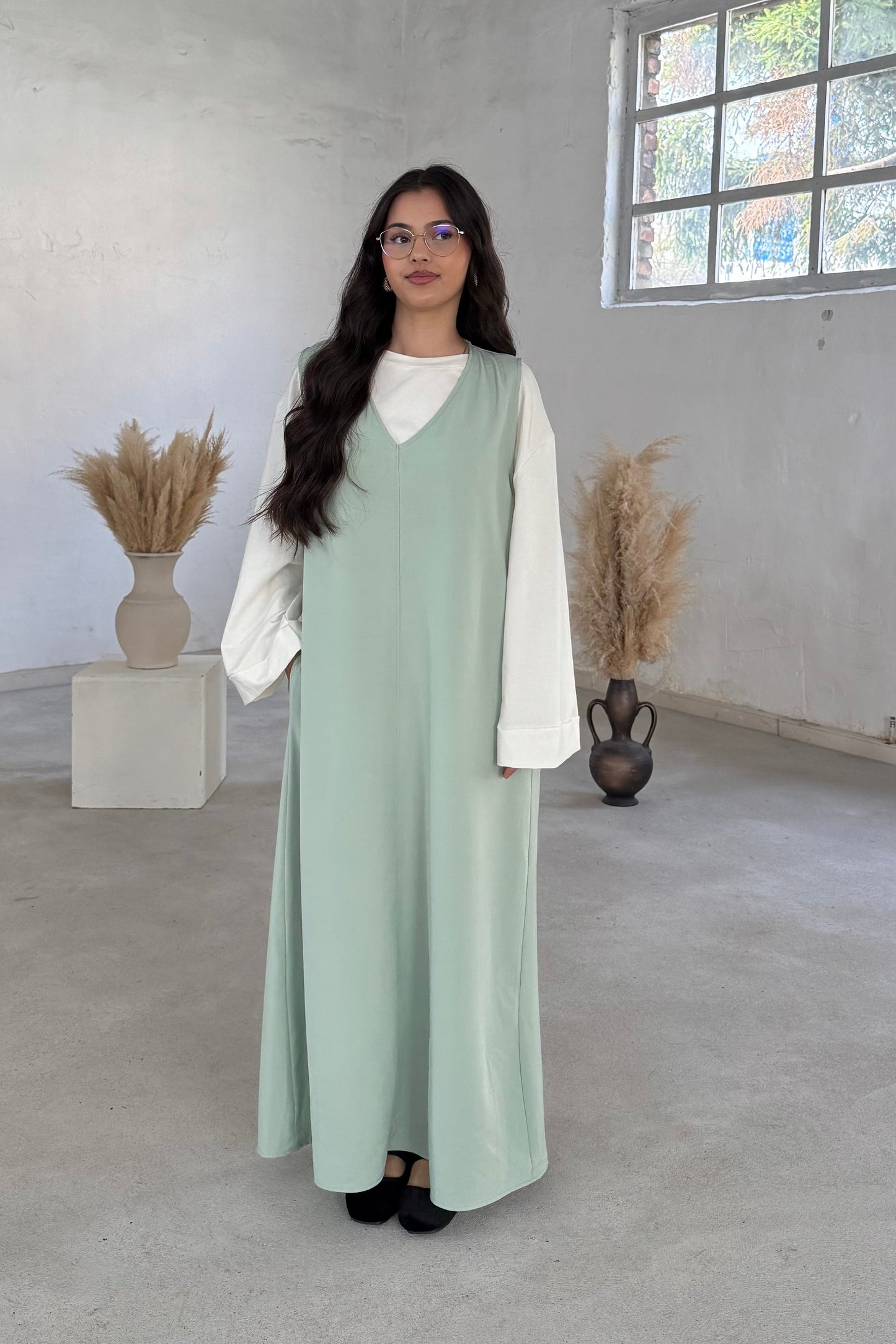 Naya Kurzarm Kleid