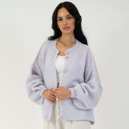 Oversized Cardigan Short