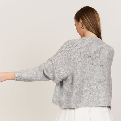 Oversized Cardigan Short