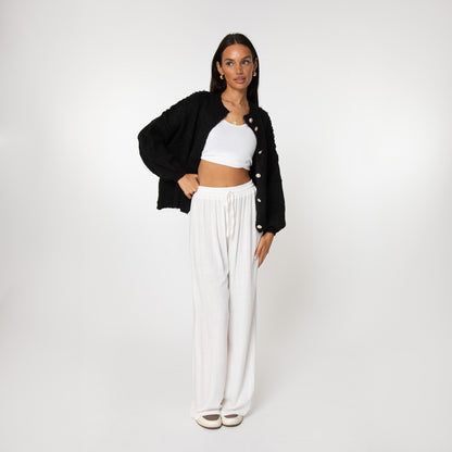 Oversized Cardigan Short