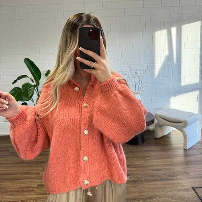 Oversized Cardigan Short