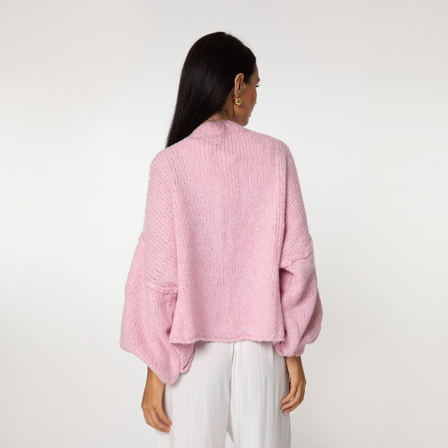 Oversized Cardigan Short